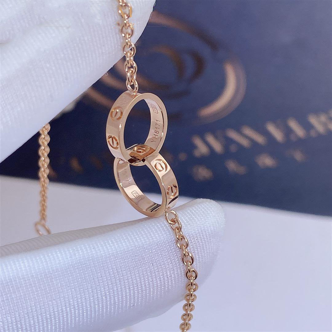 [Together Jewelry]LOVE BRACELET DOUBLE RING