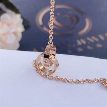 [Together Jewelry]LOVE BRACELET DOUBLE RING