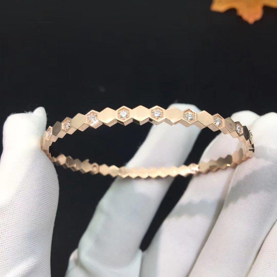 [Together Jewelry]BEE LOVE PINK GOLD DIAMOND BRACELET