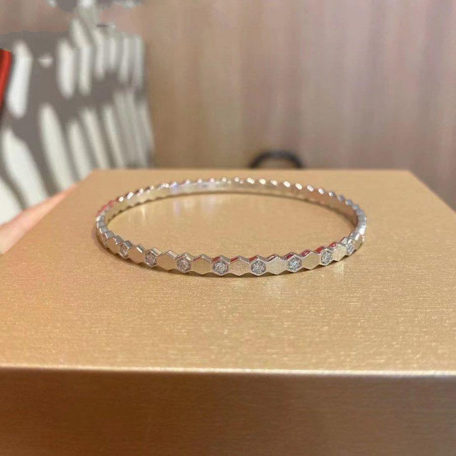 [Together Jewelry]BEE LOVE SILVER DIAMOND BRACELET