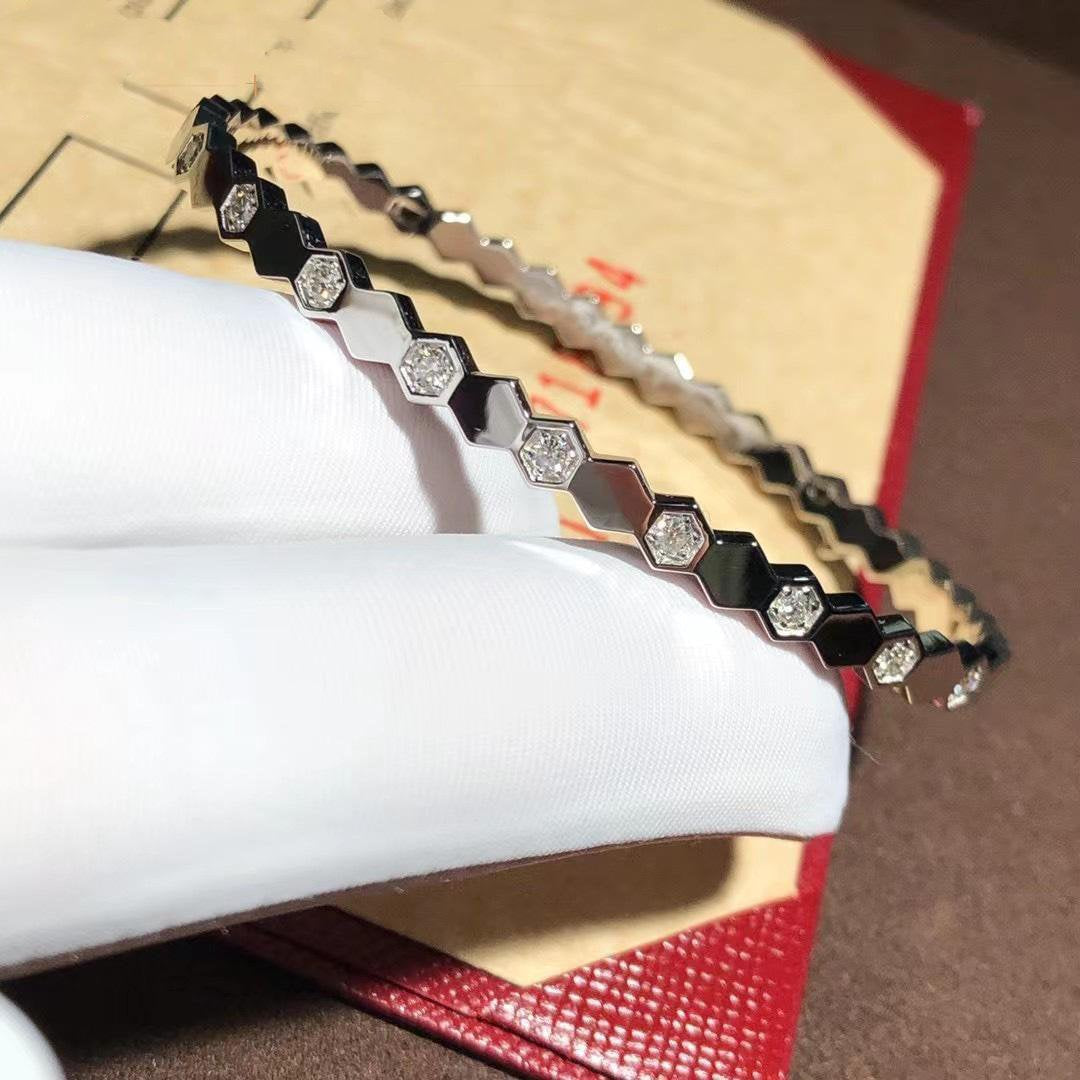 [Together Jewelry]BEE LOVE SILVER DIAMOND BRACELET