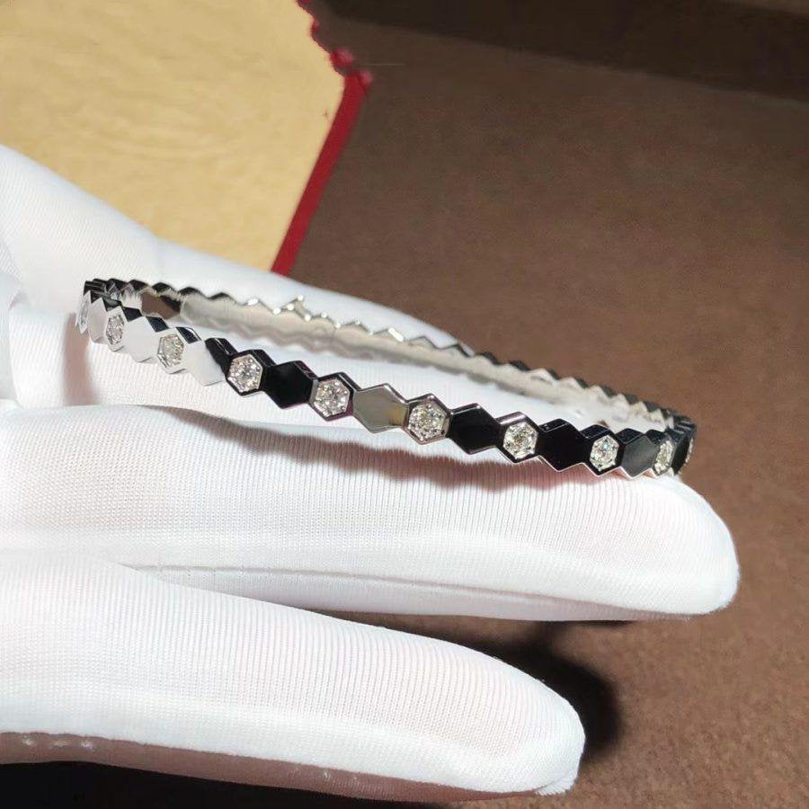 [Together Jewelry]BEE LOVE SILVER DIAMOND BRACELET