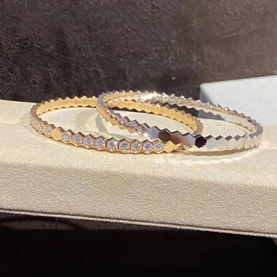 [Together Jewelry]BEE LOVE GOLD BRACELET FULL DIAMOND