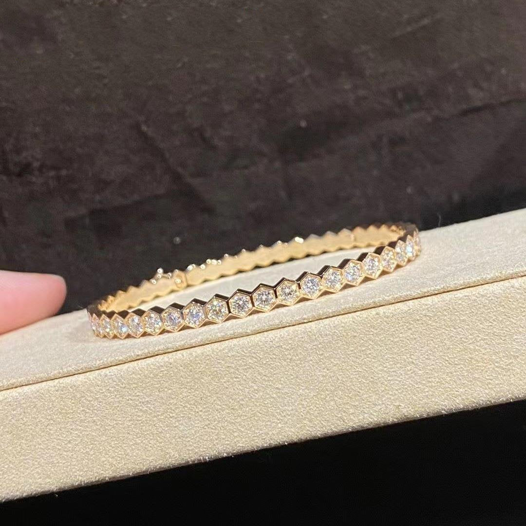[Together Jewelry]BEE LOVE GOLD BRACELET FULL DIAMOND