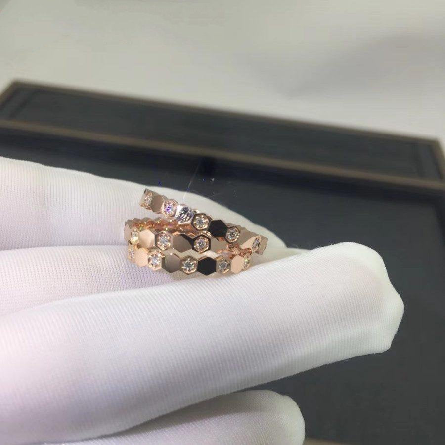 [Together Jewelry]BEE LOVE RING PINK GOLD DIAMOND