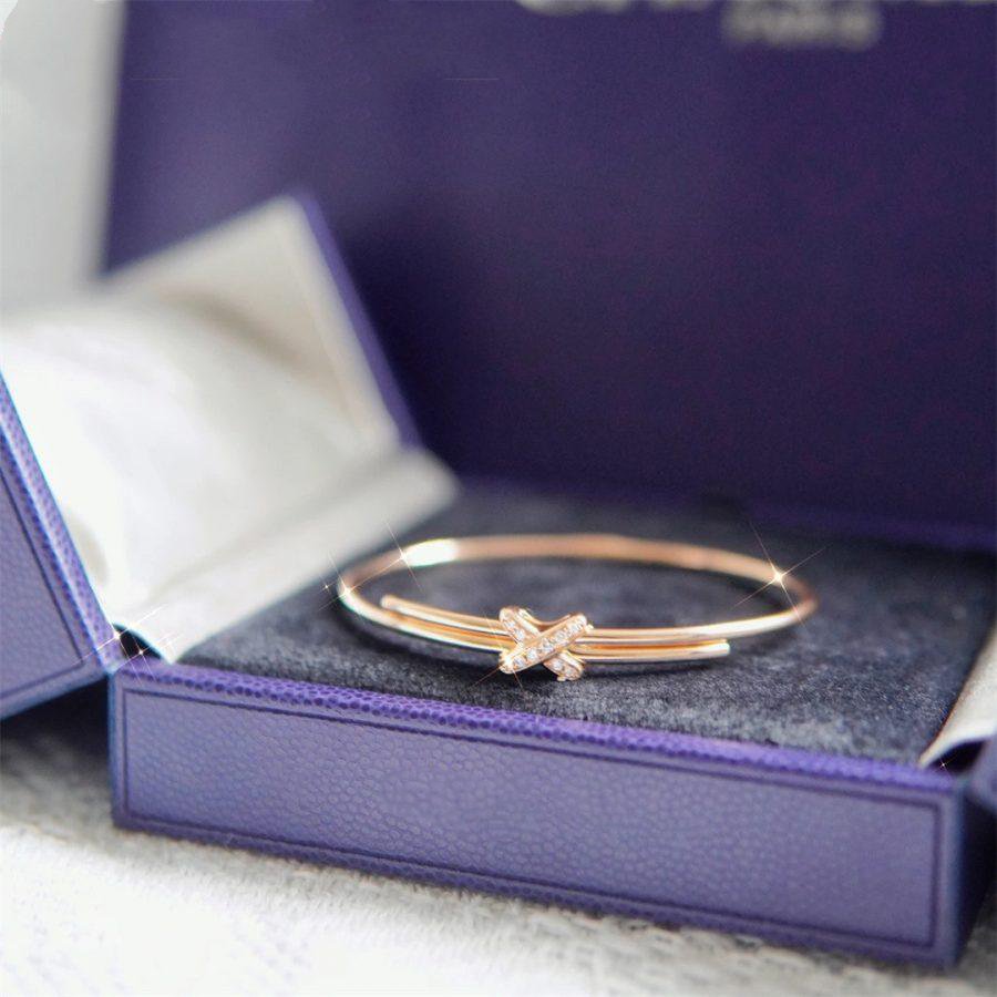 [Together Jewelry]JEUX DE BRACELET PINK GOLD DIAMONDS