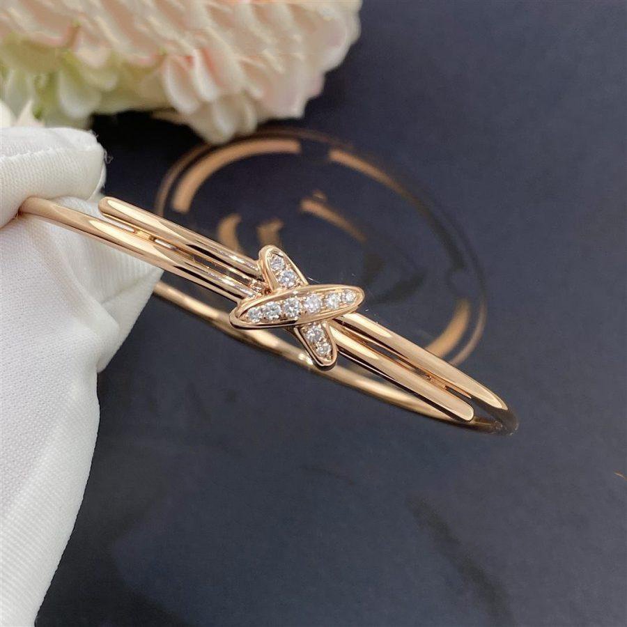 [Together Jewelry]JEUX DE BRACELET PINK GOLD DIAMONDS