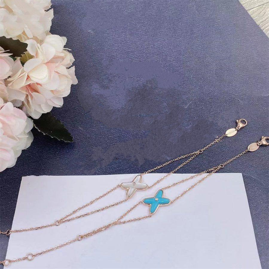 [Together Jewelry]JEUX BRACELET TURQUOISE PINK GOLD 1 DIAMOND