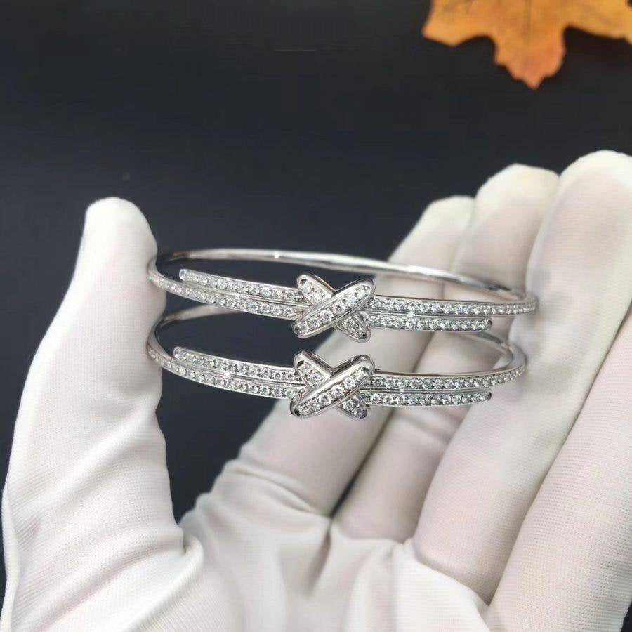 [Together Jewelry]JEUX DE BRACELET DIAMONDS SILVER