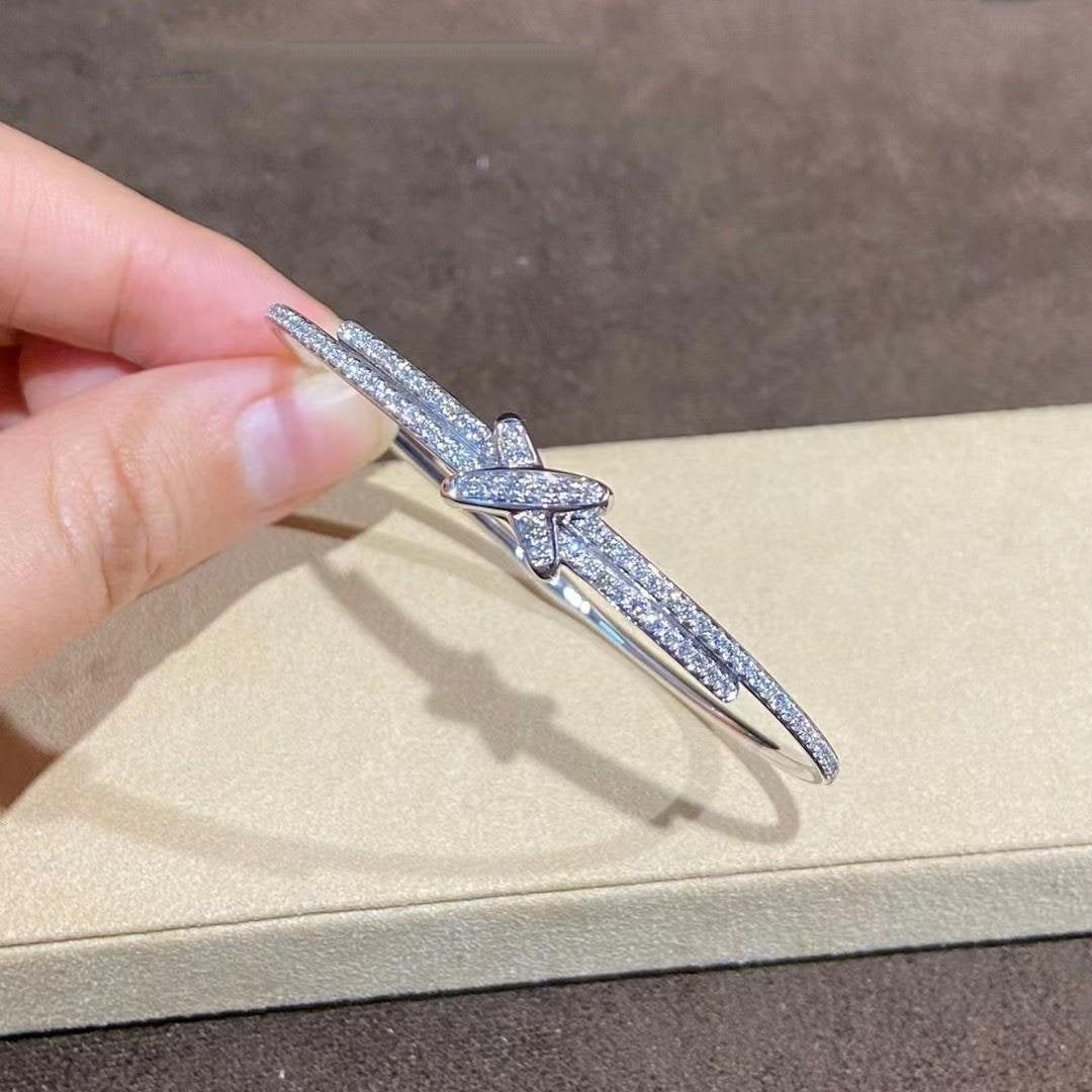 [Together Jewelry]JEUX DE BRACELET DIAMONDS SILVER
