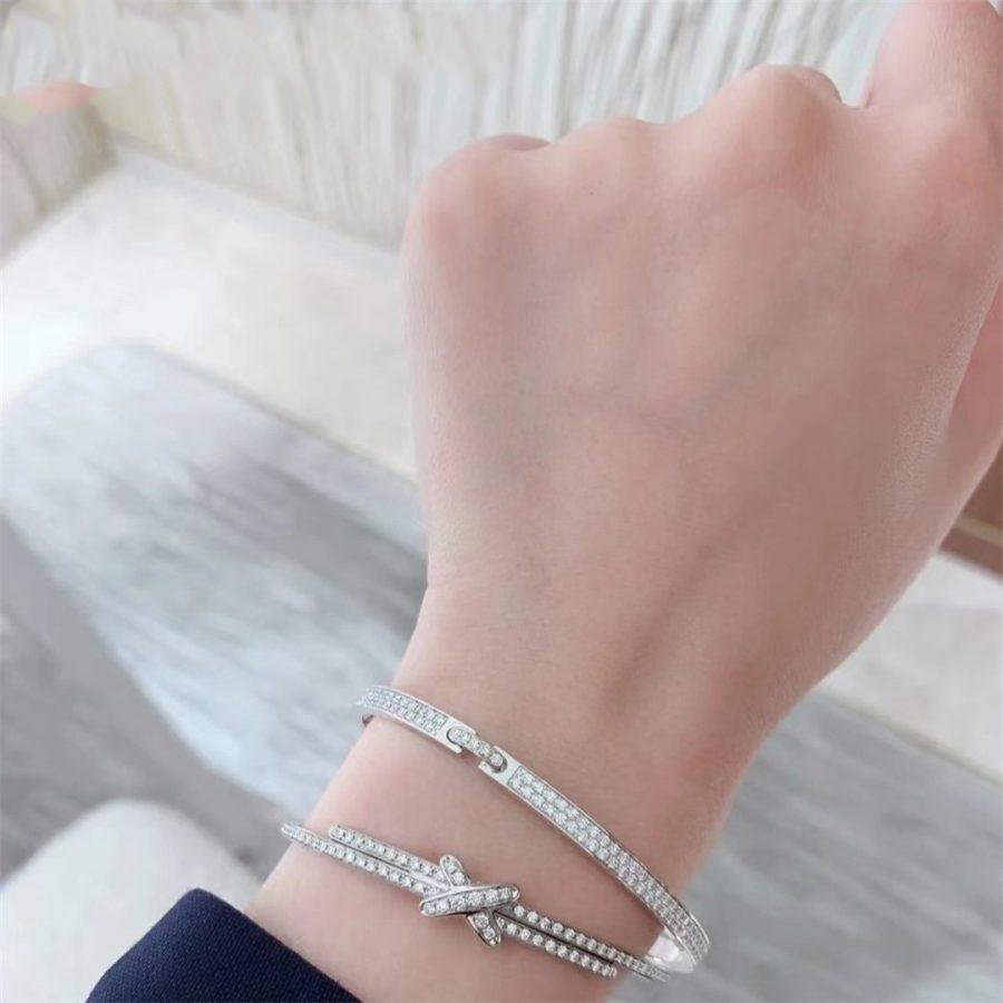 [Together Jewelry]JEUX DE BRACELET DIAMONDS SILVER