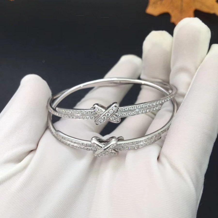 [Together Jewelry]JEUX DE BRACELET DIAMONDS SILVER
