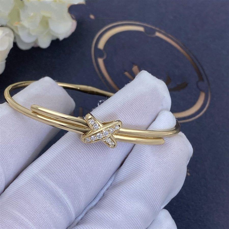 [Together Jewelry]JEUX DE BRACELET GOLD DIAMONDS