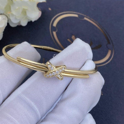 [Together Jewelry]JEUX DE BRACELET GOLD DIAMONDS
