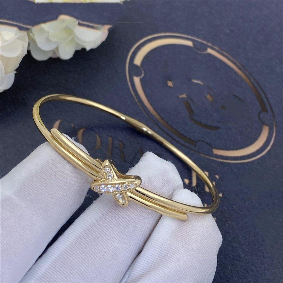 [Together Jewelry]JEUX DE BRACELET GOLD DIAMONDS
