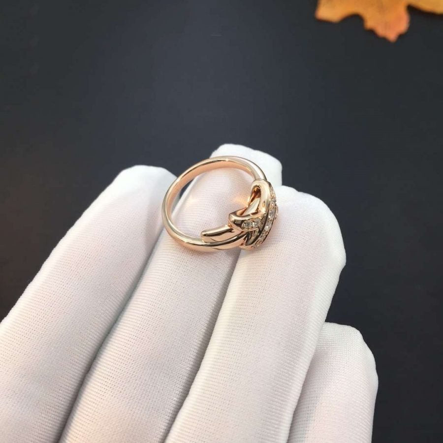 [Together Jewelry]JEUX DE PINK GOLD DIAMOND RING
