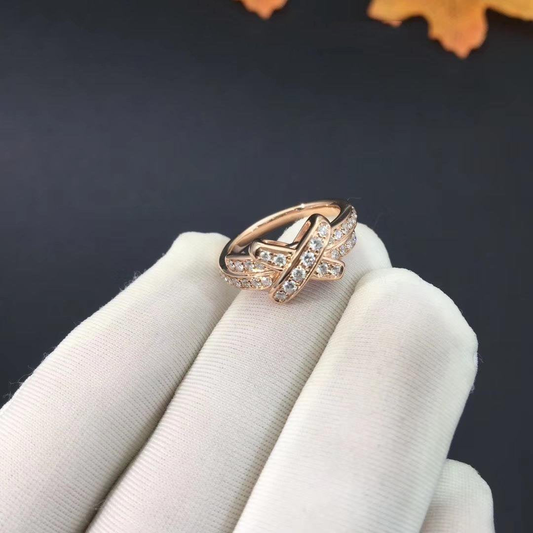 [Together Jewelry]JEUX DE RING PINK GOLD DIAMOND
