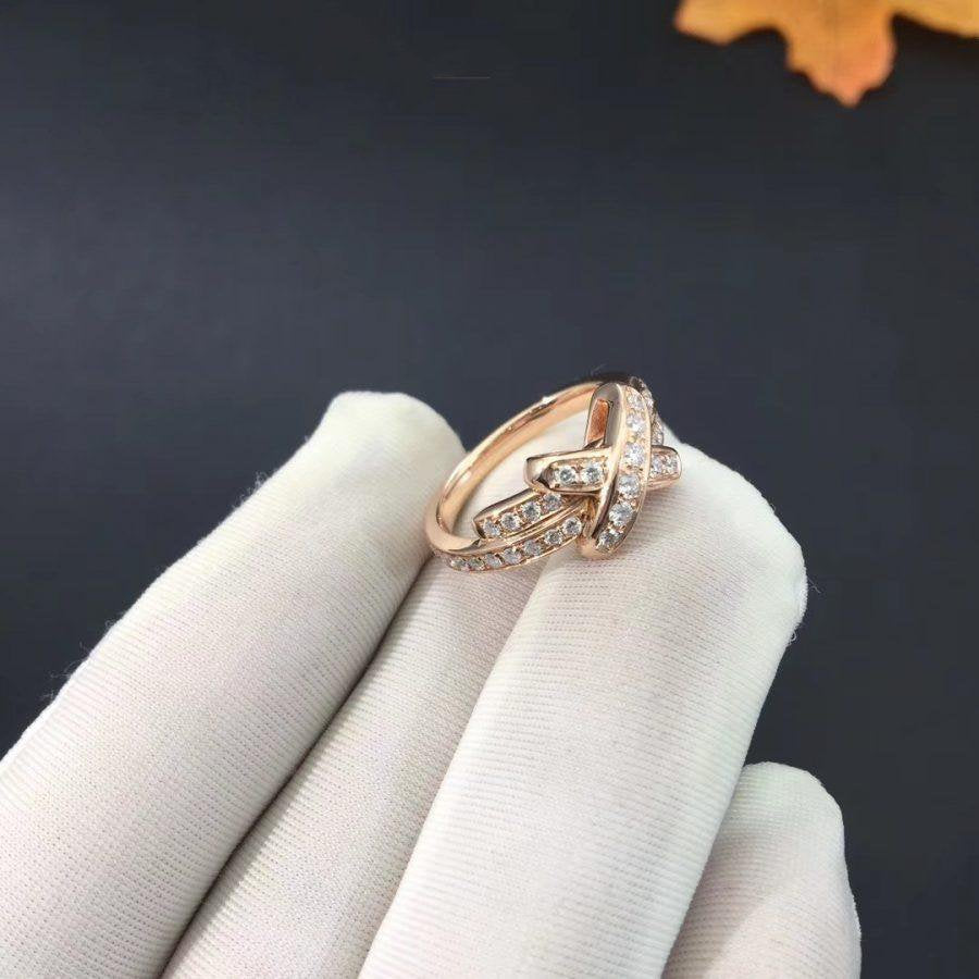 [Together Jewelry]JEUX DE RING PINK GOLD DIAMOND