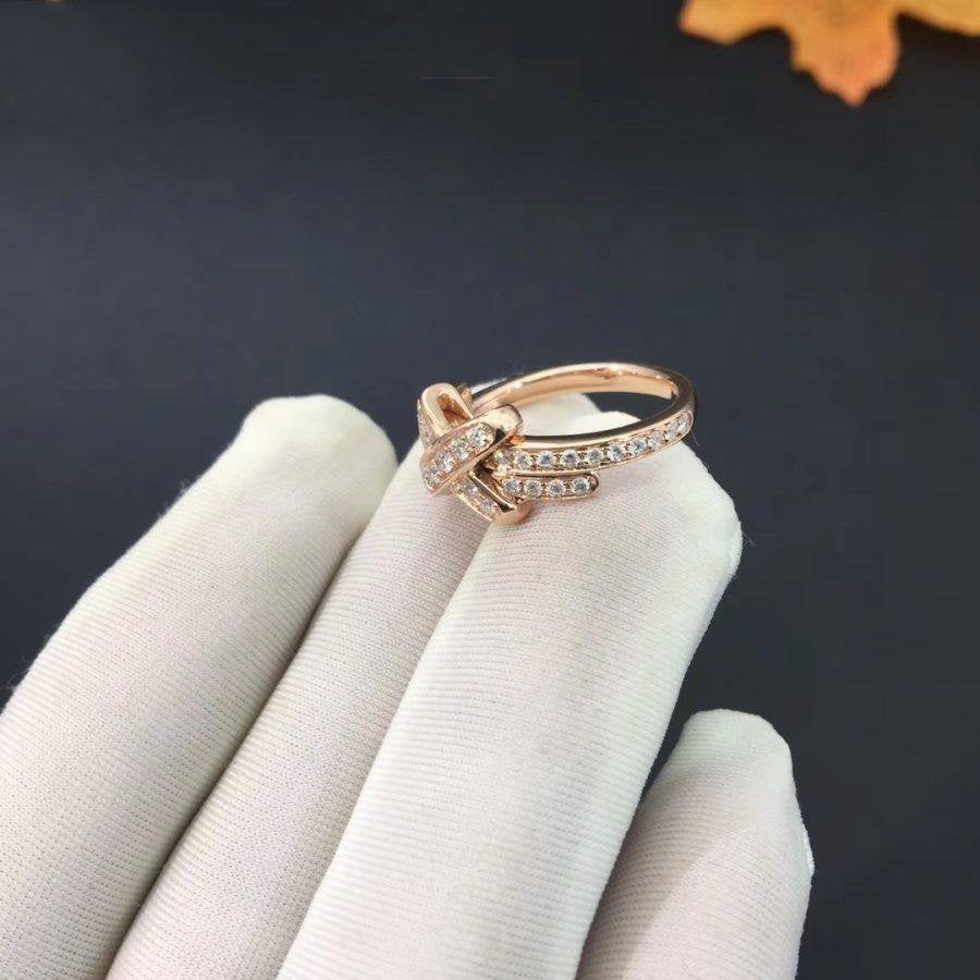 [Together Jewelry]JEUX DE RING PINK GOLD DIAMOND