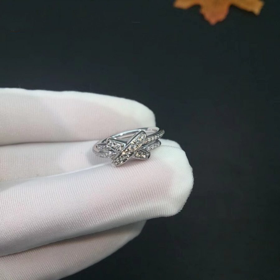 [Together Jewelry]JEUX DE SILVER DIAMOND RING
