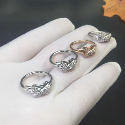 [Together Jewelry]JEUX DE SILVER DIAMOND RING