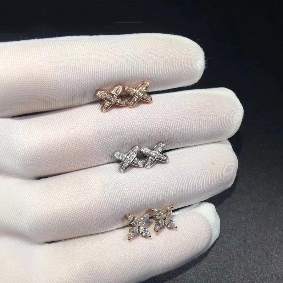 [Together Jewelry]JEUX DE DIAMOND EARRINGS
