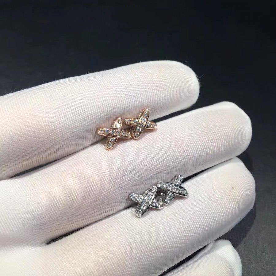 [Together Jewelry]JEUX DE DIAMOND EARRINGS