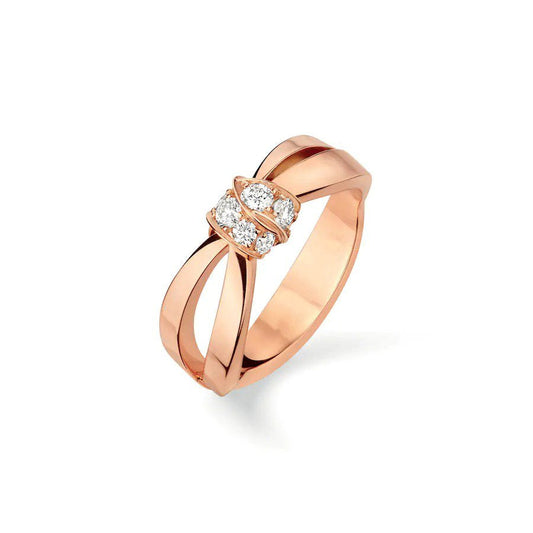 [Together Jewelry]LIENS RING PINK GOLD DIAMOND