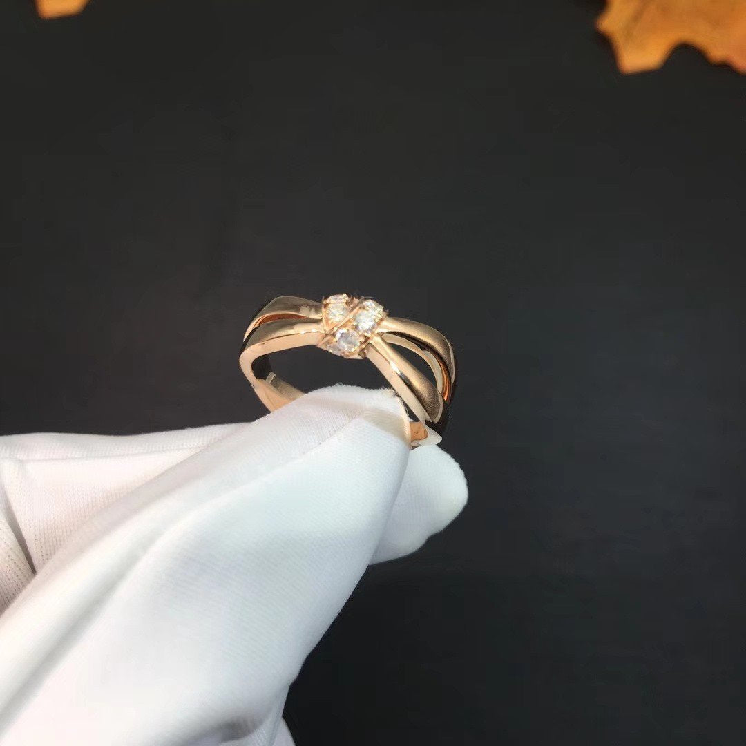 [Together Jewelry]LIENS RING PINK GOLD DIAMOND