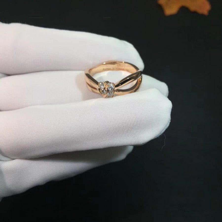[Together Jewelry]LIENS RING PINK GOLD DIAMOND