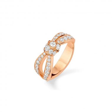[Together Jewelry]LIENS PINK GOLD DIAMOND RING