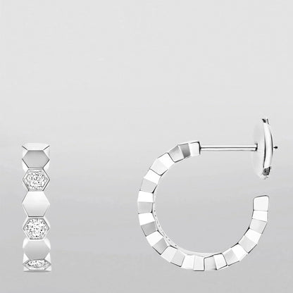 [Together Jewelry]Hollow Design Four-Leaf Clover Flower Shape Ring