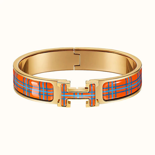 [Together Jewelry]H TARTAN BRACELET 12MM