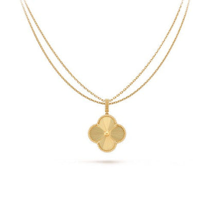[Together]CLOVER 25MM PEDANT NECKLACE GOLD
