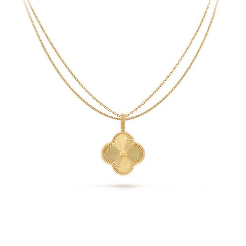 [Together]CLOVER 25MM PEDANT NECKLACE GOLD