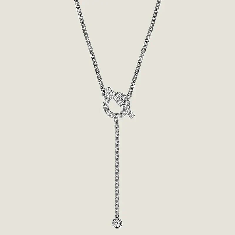 [Together Jewelry]FINESSE SILVER DIAMOND NECKLACE