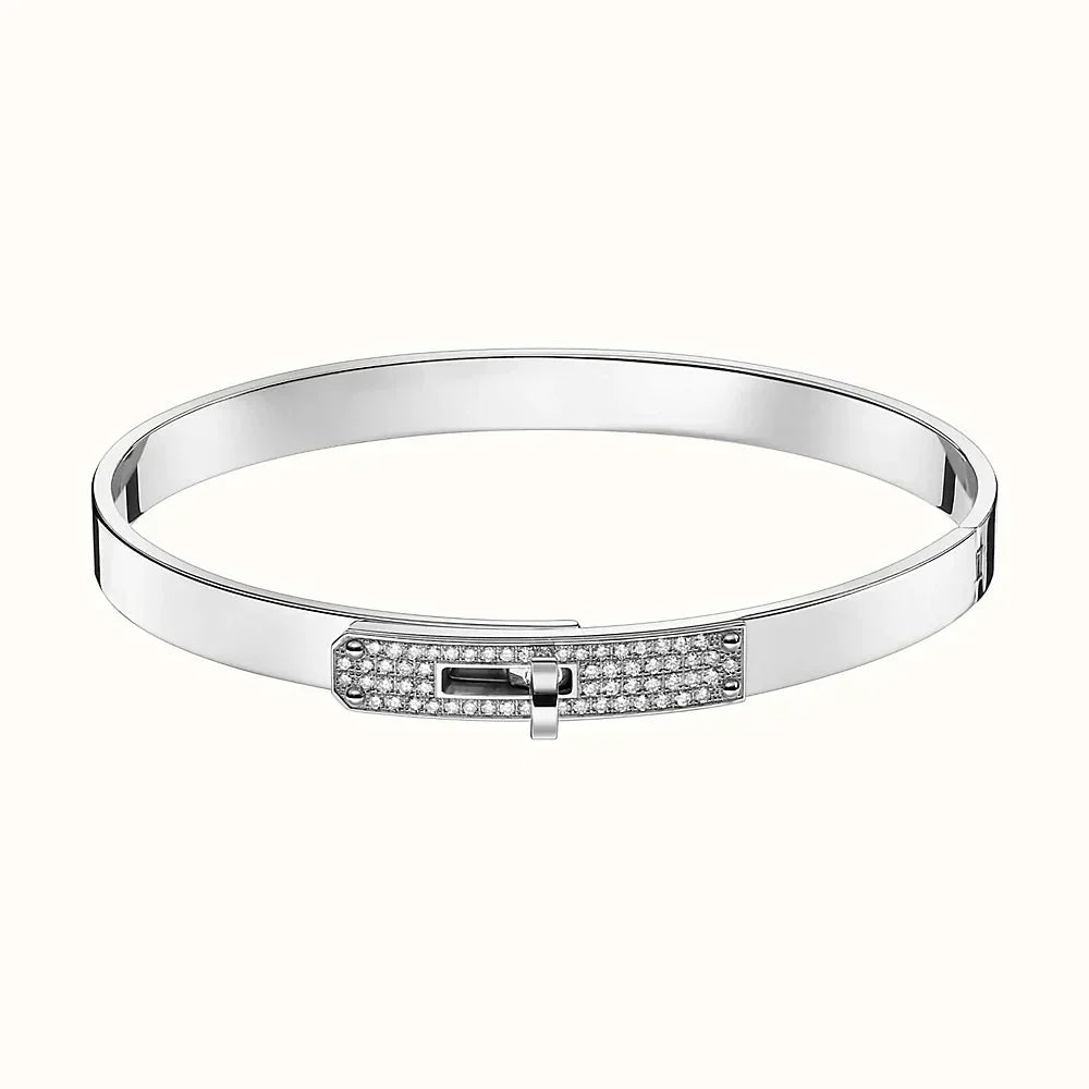 [Together Jewelry]KELLY SILVER DIAMOND BRACELET