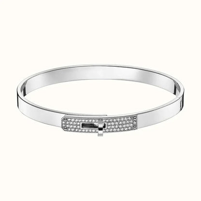 [Together Jewelry]KELLY SILVER DIAMOND BRACELET