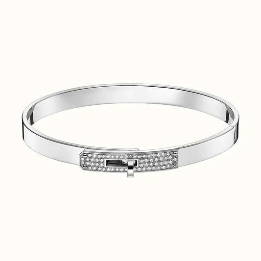 [Together Jewelry]KELLY SILVER DIAMOND BRACELET