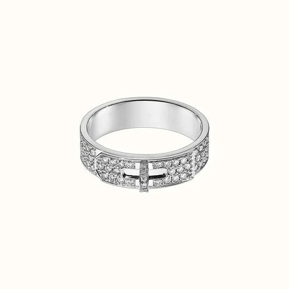 [Together Jewelry]KELLY SILVER DIAMOND RING