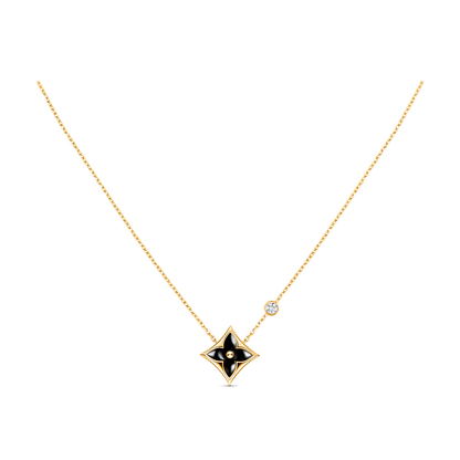 [Together Jewelry]STAR BLACK MOP NECKLACE