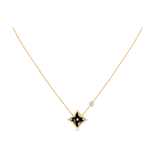 [Together Jewelry]STAR BLACK MOP NECKLACE