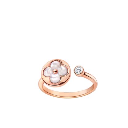 [Together Jewelry]SUN 1 DIAMOND PINK MOP RING