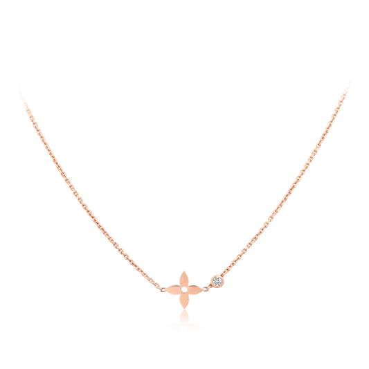 [Together Jewelry]BLOSSOM PENDANT PINK GOLD AND DIAMOND