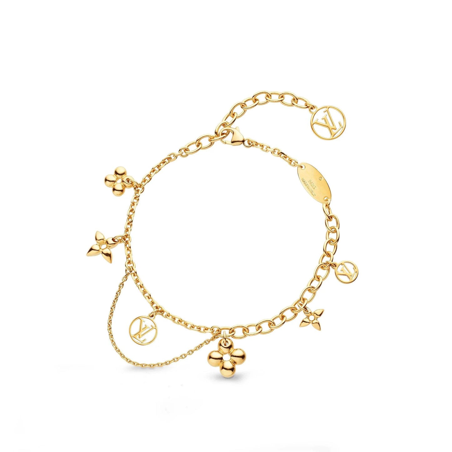 [Together Jewelry]BLOOMING PINK GOLD MOP BRACELET