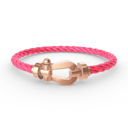 [Together Jewelry]FORCE LARGE HORSESHOE NO DIAMOND BRACELET ROSE GOLD