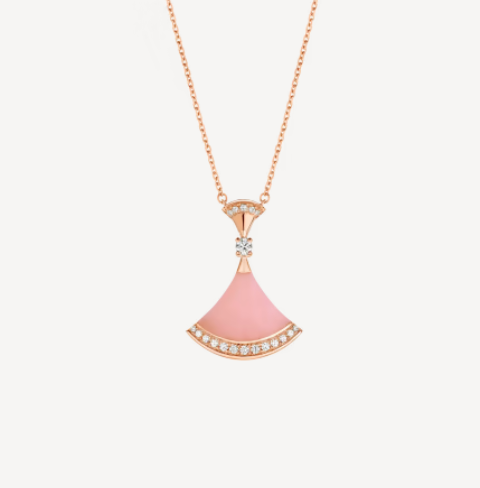 [Together Jewelry]DREAM NECKLACE PINK OPAL