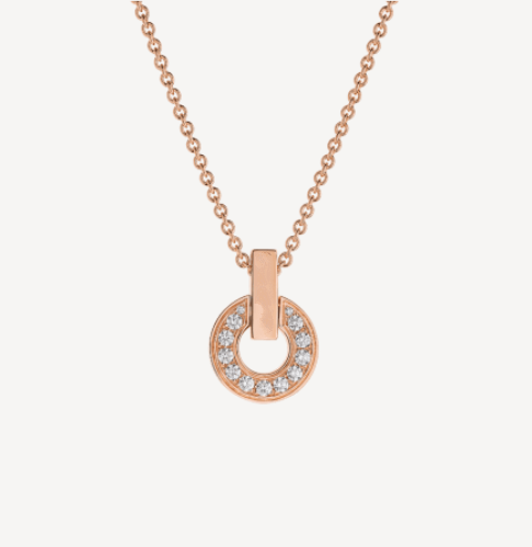 [Together Jewelry]GARI NECKLACE PINK GOLD DIAMOND