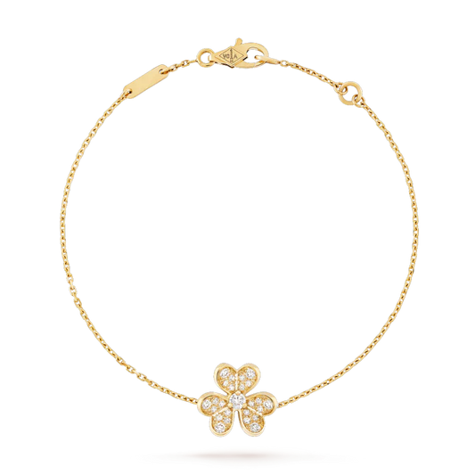 [Together]FRIVOLE GOLD FLOWER DIAMOND BRACELET