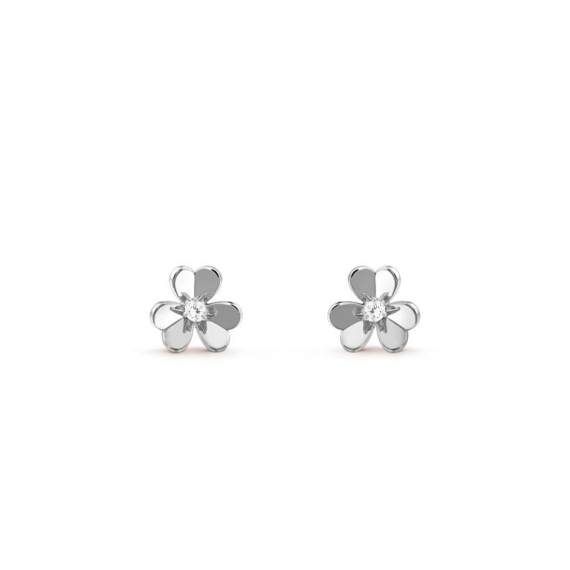 [Together]FRIVOLE MINI SILVER FLOWER EARRINGS